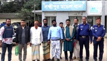 অপারেশন ডেভিল হান্ট: লক্ষ্মীপুরে আওয়ামী লীগের ১১ নেতা-কর্মী গ্রেপ্তার